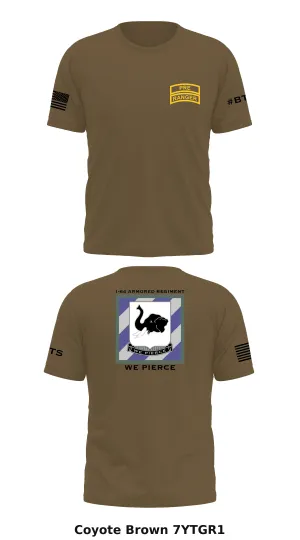 1-64 Armored Regiment Store 1 Core Men's SS Performance Tee - 7YTGR1