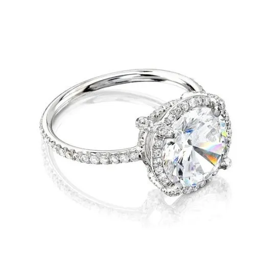 1 Carat Round Cut Diamond - J SI1 - 1.03ct - 193007