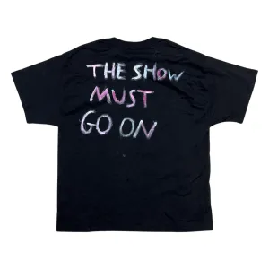 1340 SHOW MUST GO ON - 1/1 HAND PAINTED TSHIRT (black friday 2022)