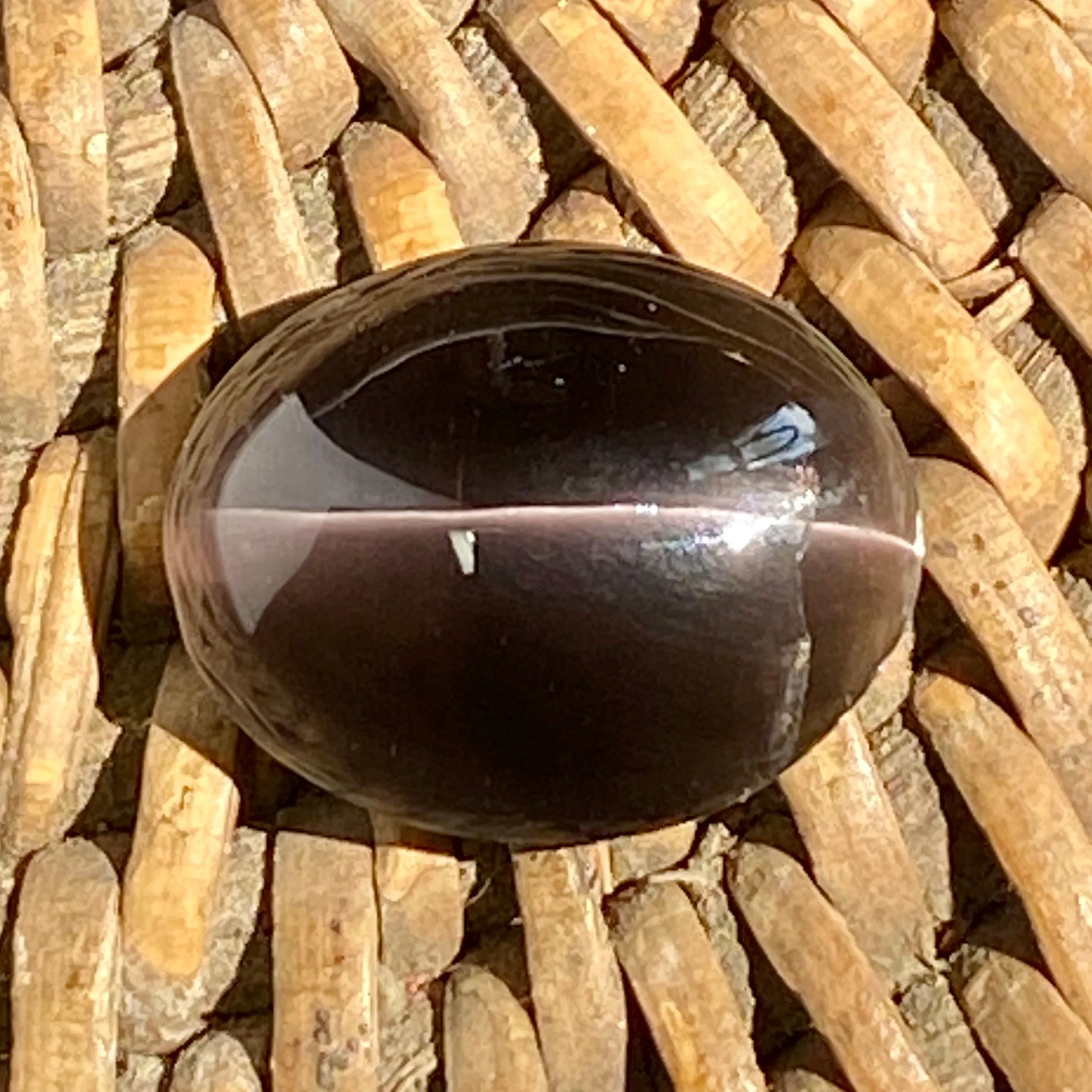 15.67 ct. Cats Eye Sillimanite, Precious African Gem, Razor Sharp Eye