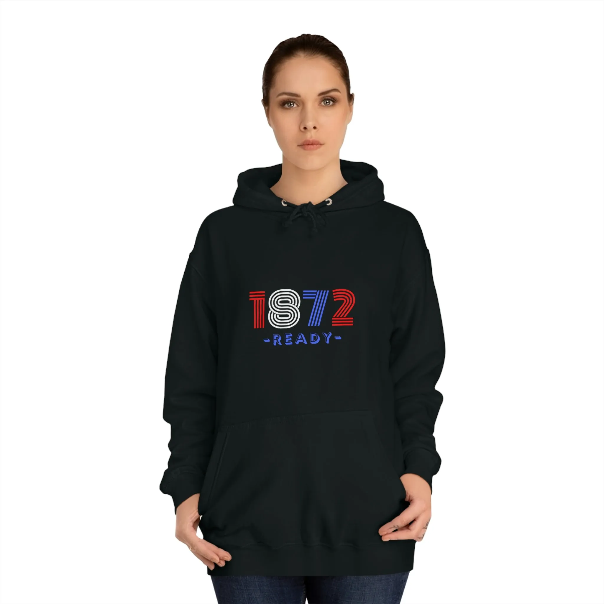 1872 READY Unisex College Hoodie