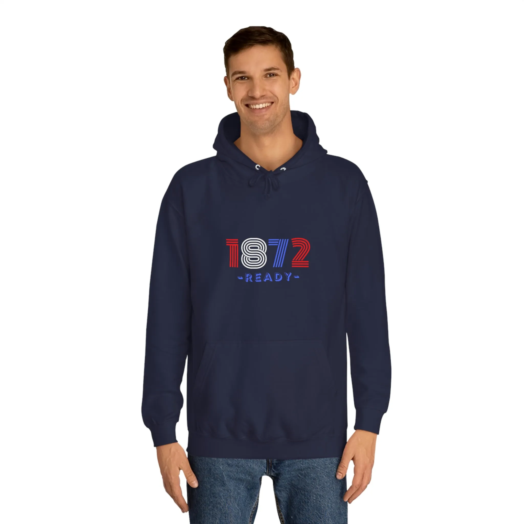 1872 READY Unisex College Hoodie