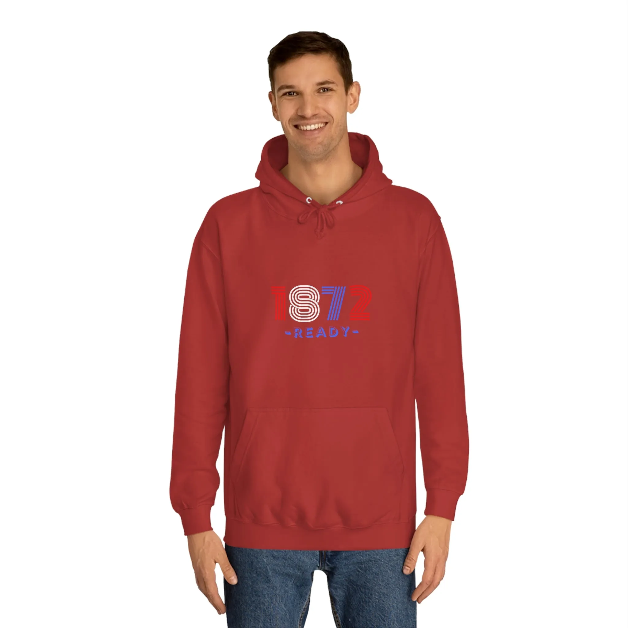 1872 READY Unisex College Hoodie