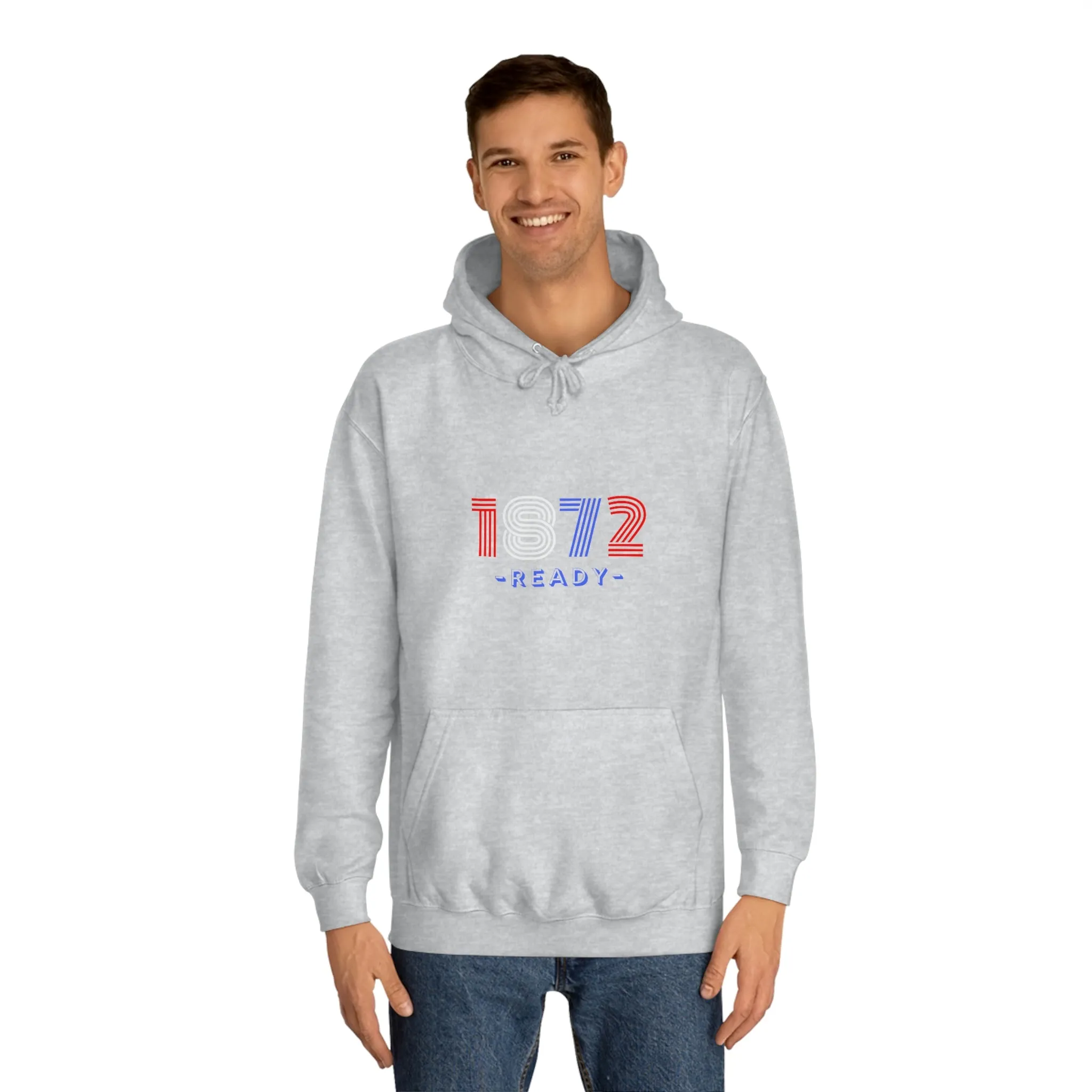 1872 READY Unisex College Hoodie