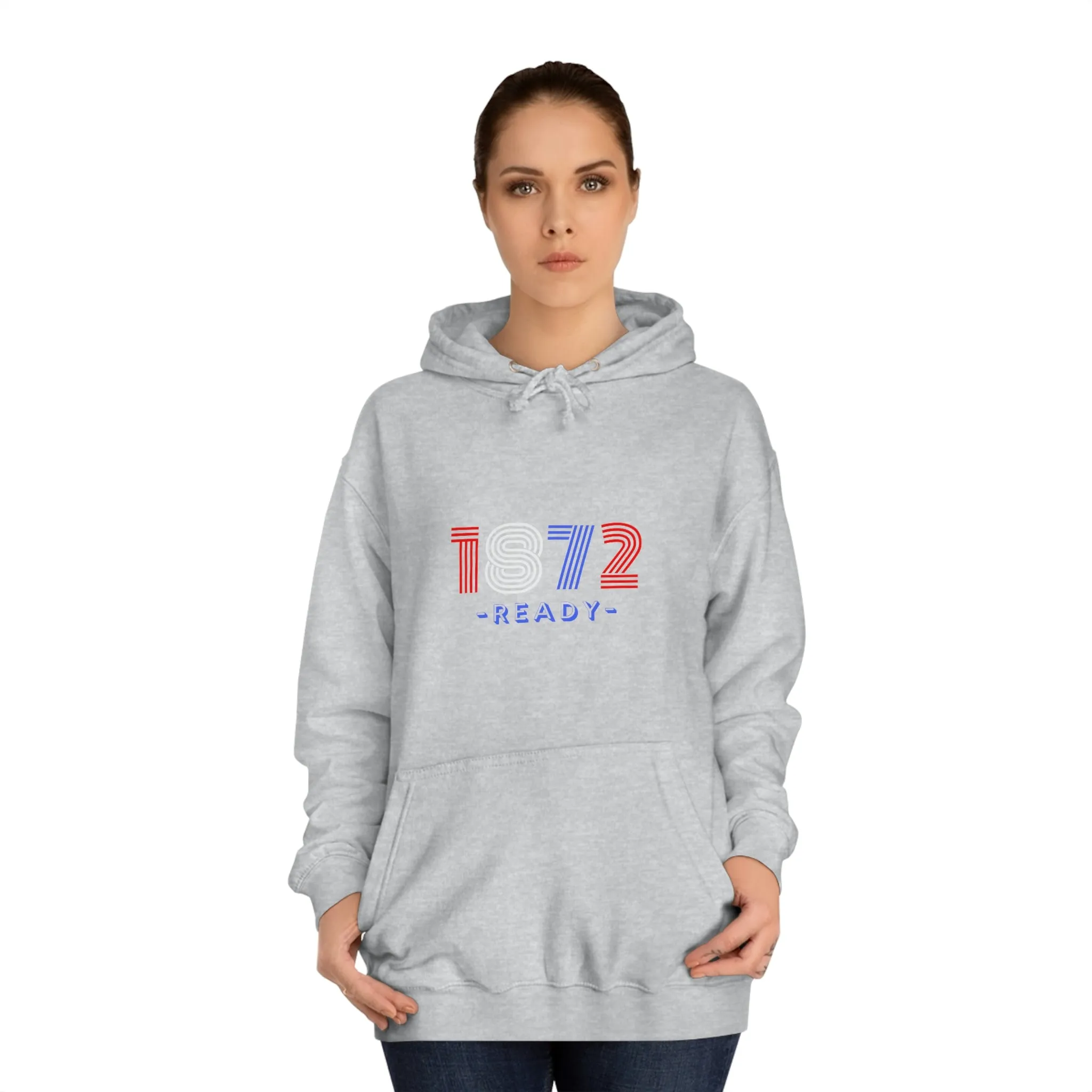 1872 READY Unisex College Hoodie