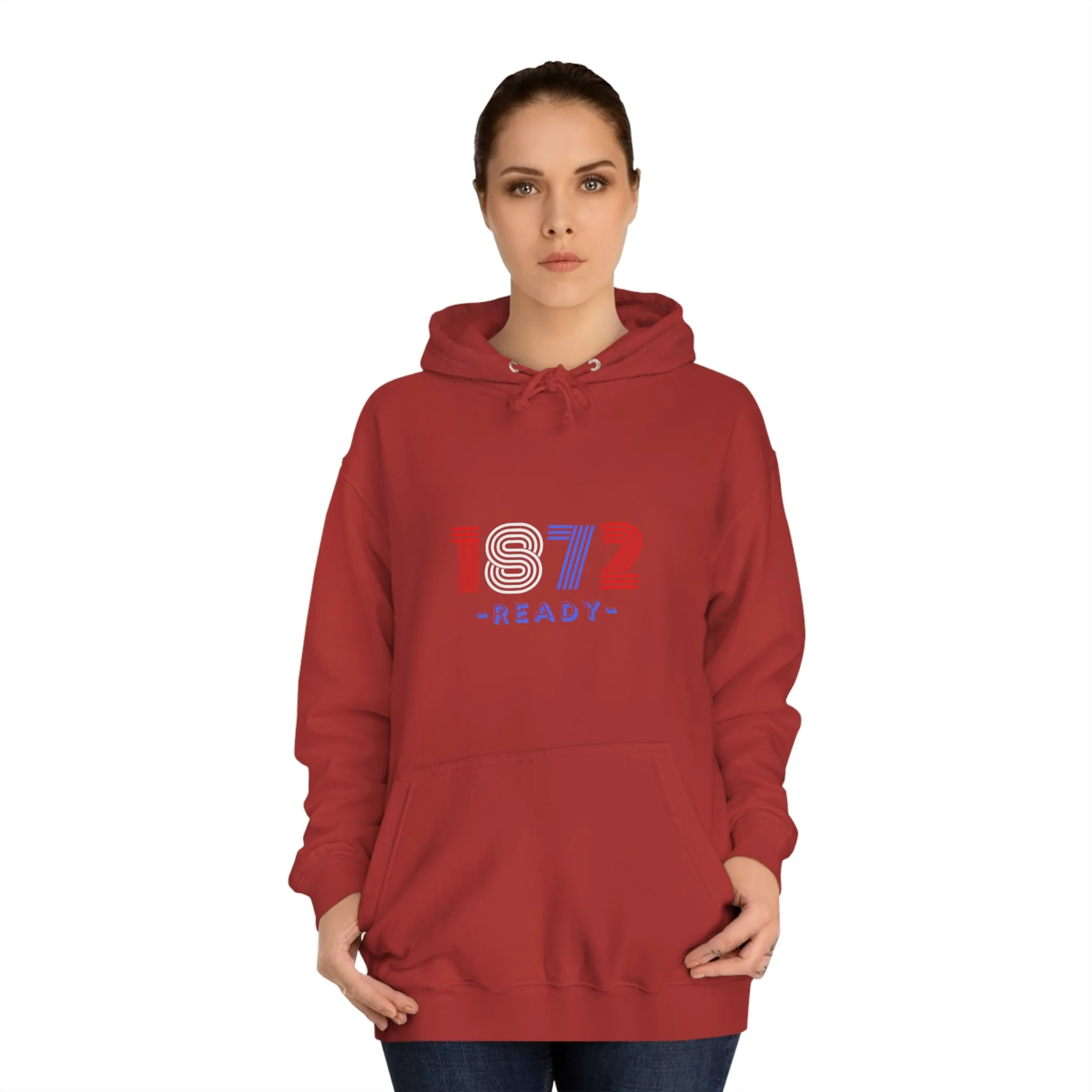 1872 READY Unisex College Hoodie