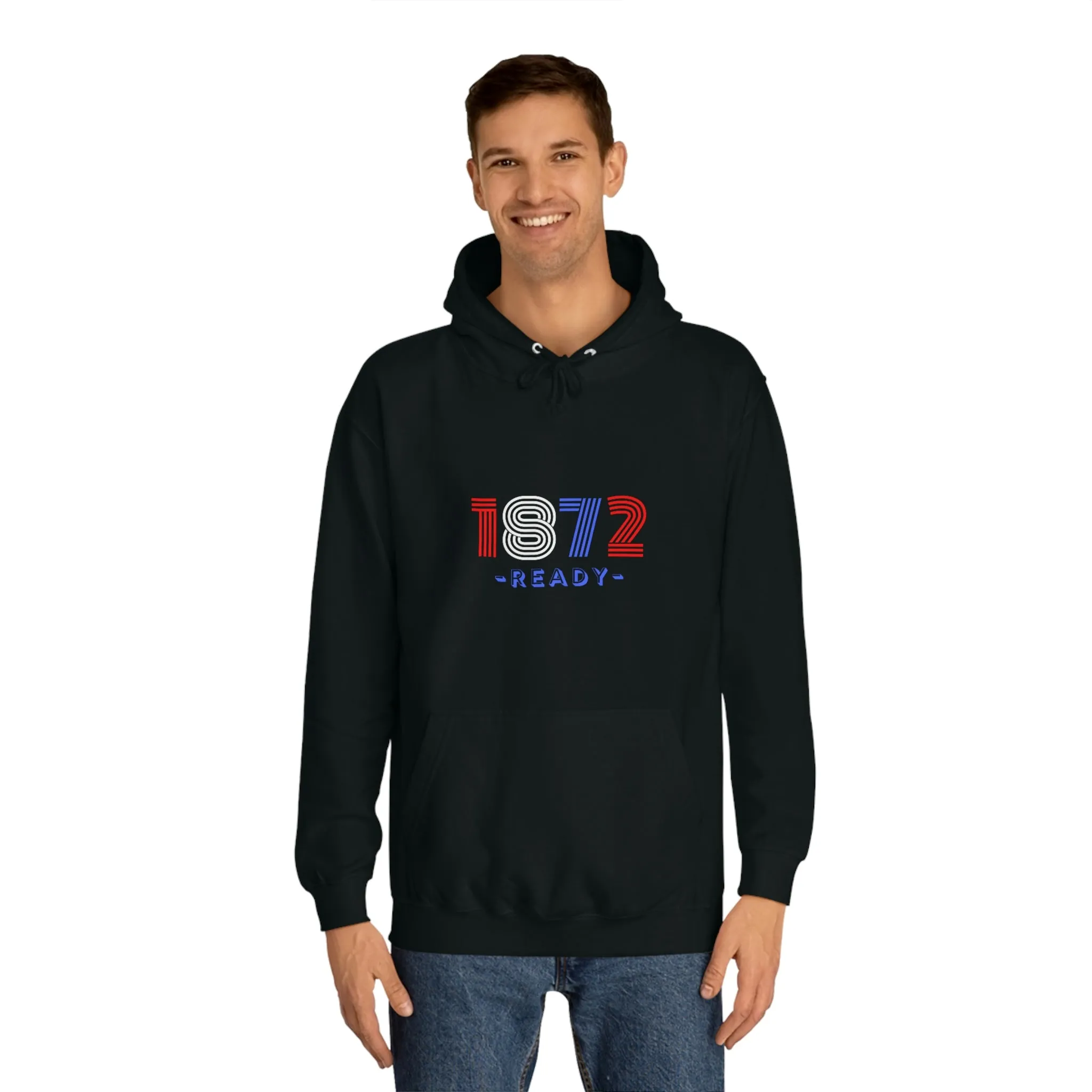 1872 READY Unisex College Hoodie