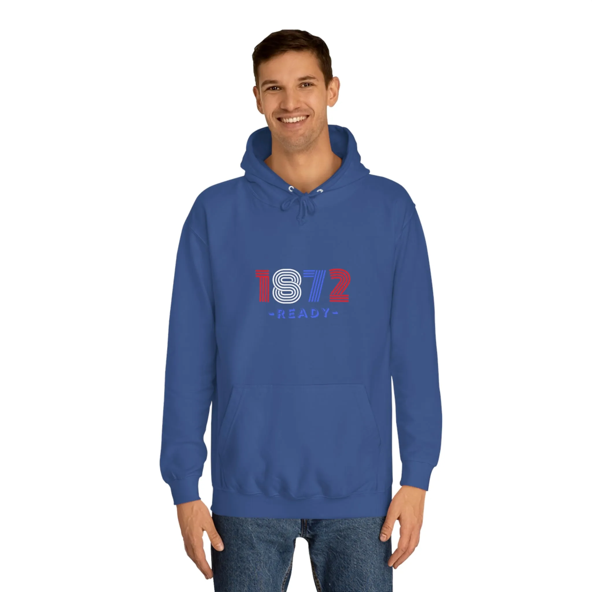 1872 READY Unisex College Hoodie