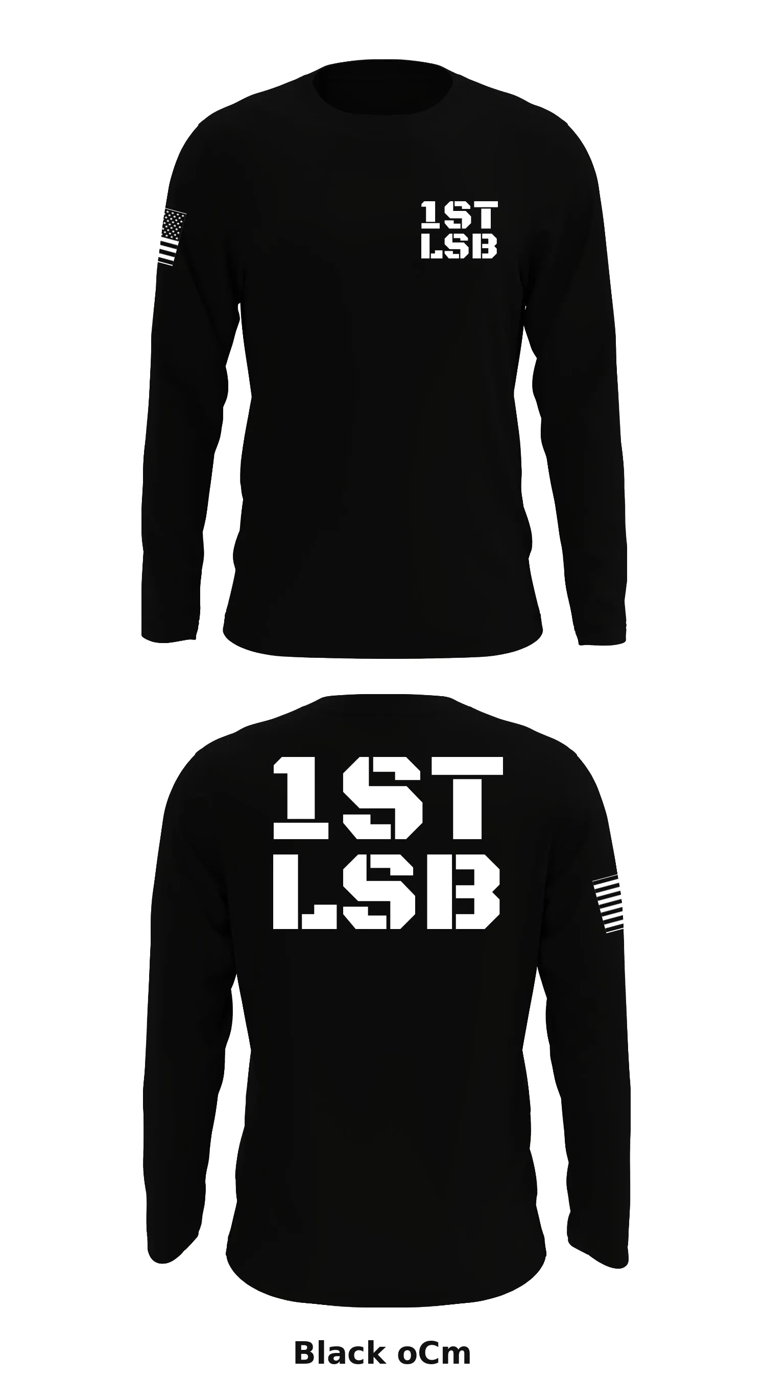 1st LSB Store 1 Core Men's LS Performance Tee - oCm
