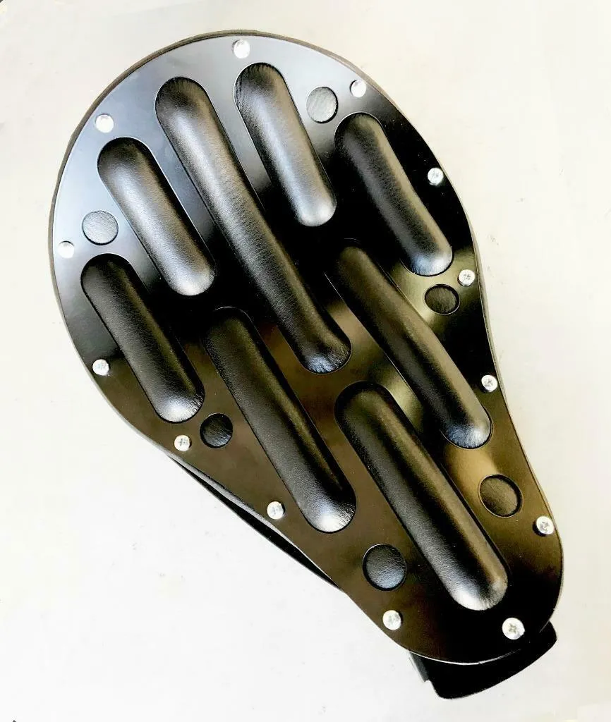 2010-2022 Harley Sportster Spring Seat 10x14 Easy Rider Steel Powder Coat Black