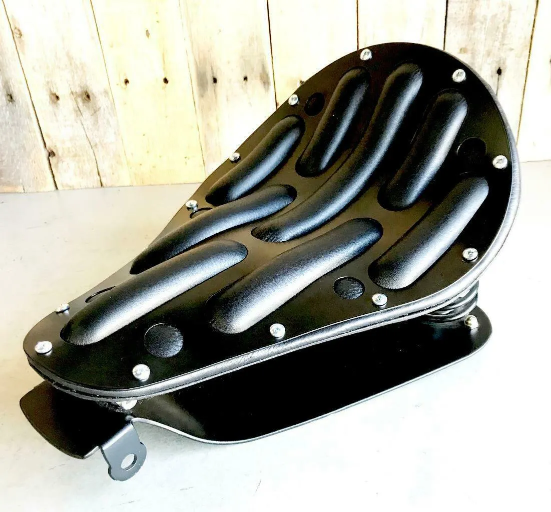 2010-2022 Harley Sportster Spring Seat 10x14 Easy Rider Steel Powder Coat Black