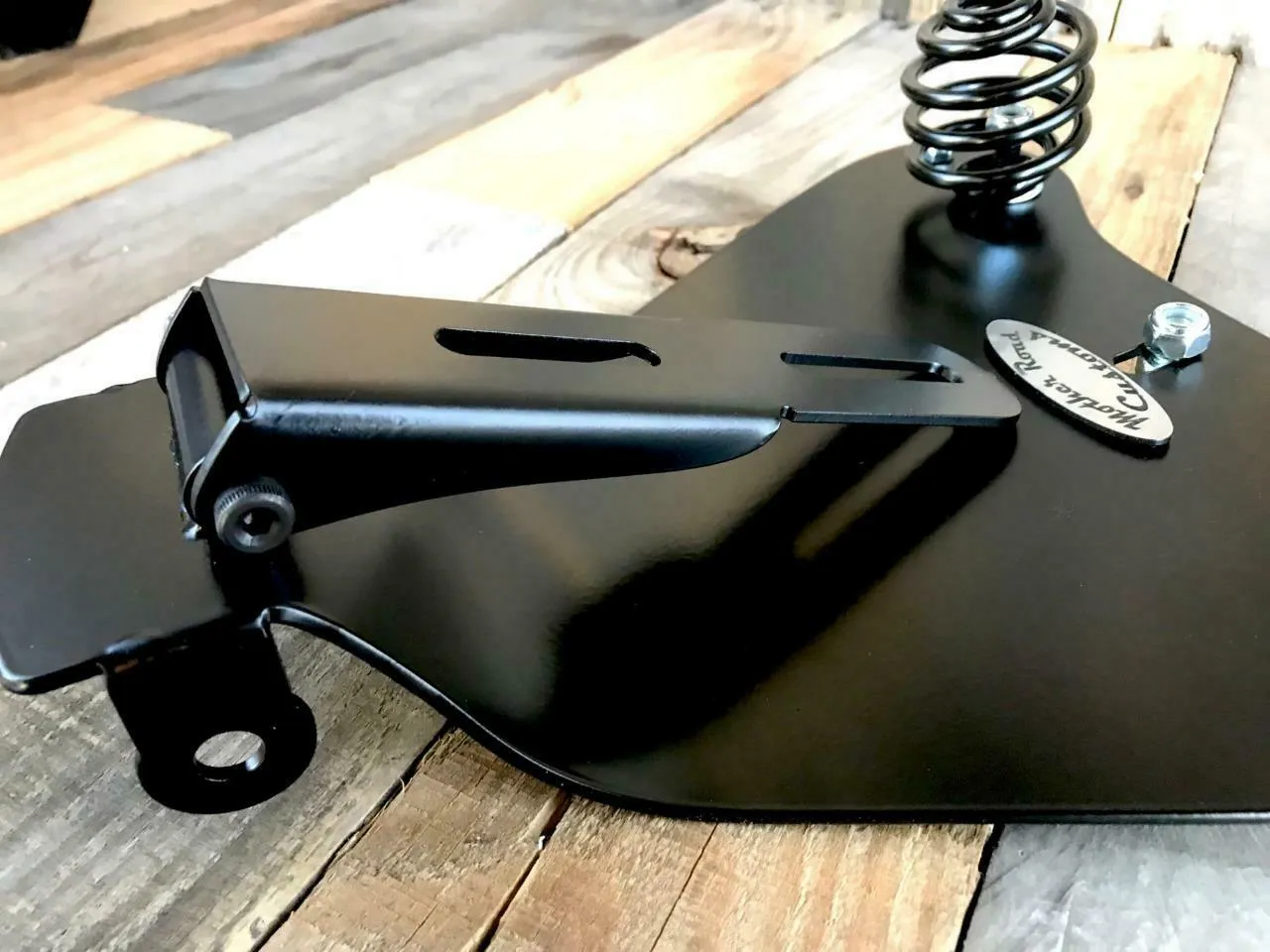 2010-2022 Harley Sportster Spring Seat 10x14 Easy Rider Steel Powder Coat Black