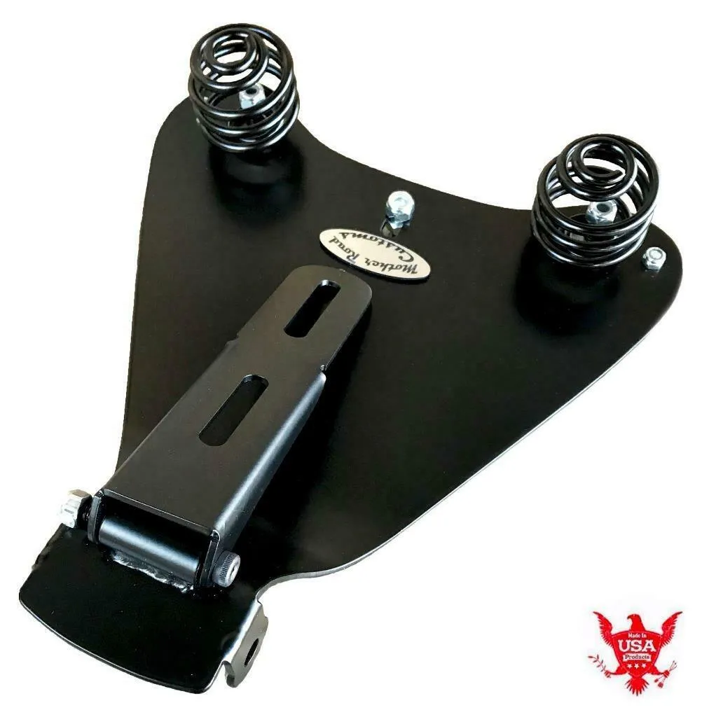 2010-2022 Harley Sportster Spring Seat 10x14 Easy Rider Steel Powder Coat Black