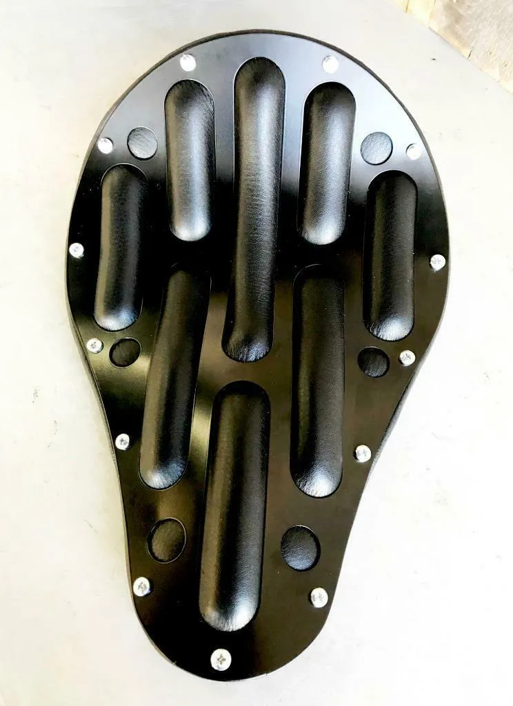 2010-2022 Harley Sportster Spring Seat 10x14 Easy Rider Steel Powder Coat Black
