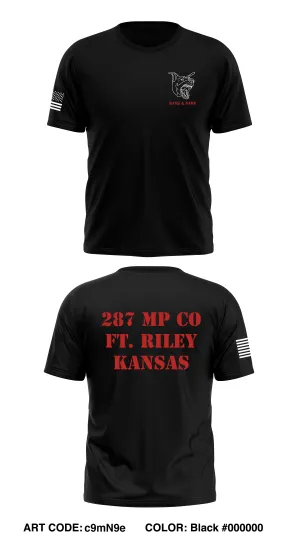 287th Mp Co, 97th Mp BN, 89th Mp BDE Core Men's SS Performance Tee - c9mN9e