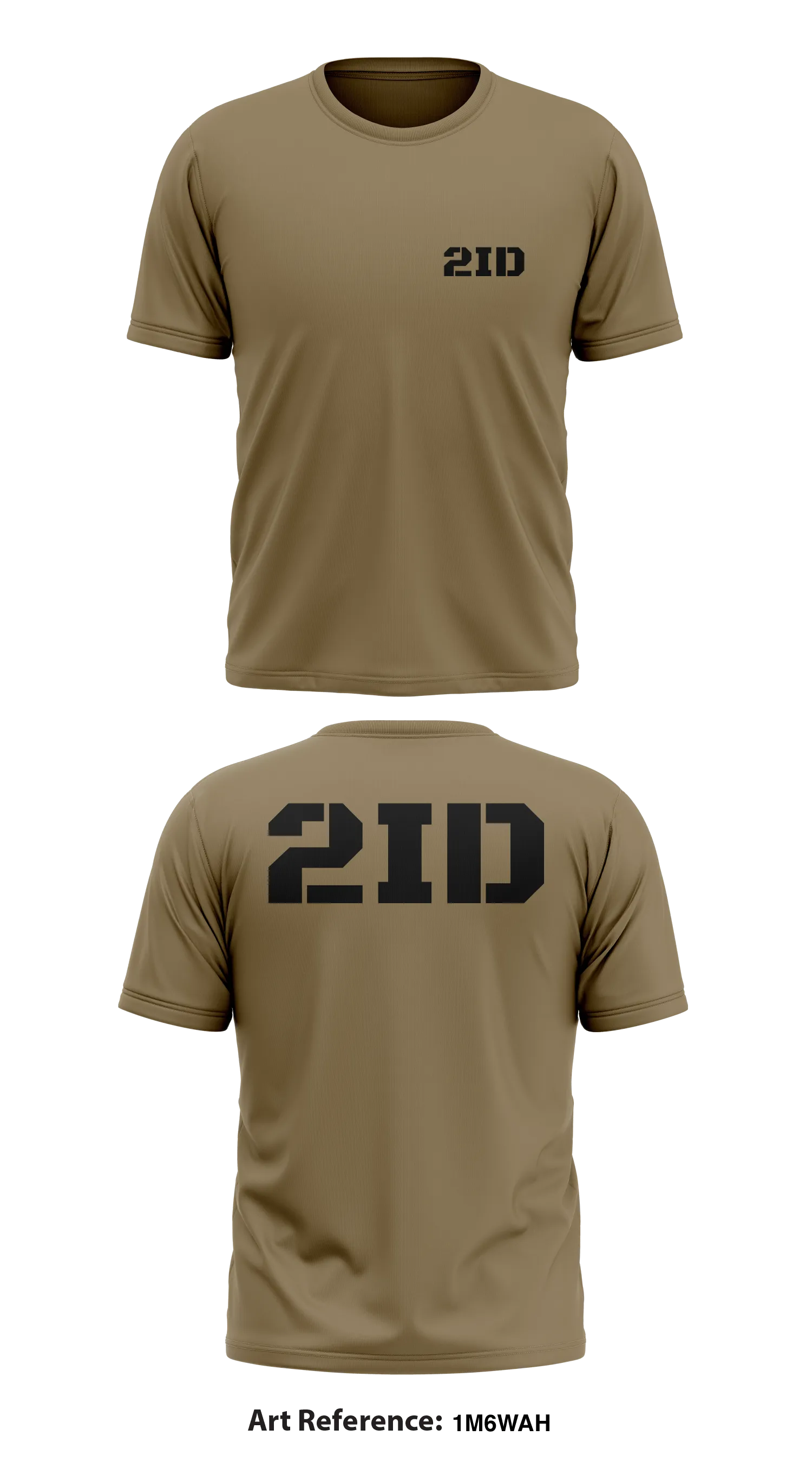 2ID Store 1 Core Men's SS Performance Tee - 1m6Wah