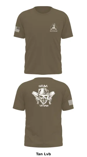 2nd Platoon, C Co, 1-327IN Store 1 Core Men's SS Performance Tee - Lvb