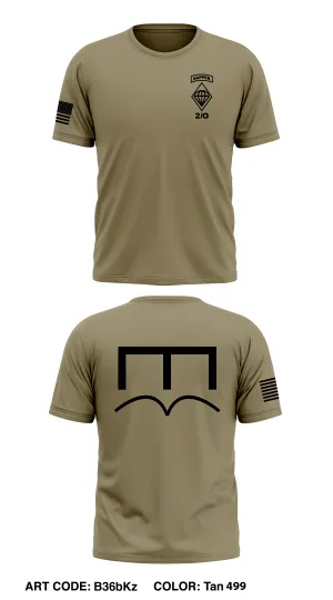 2nd PLT, A Co, 127th AEB, 1BCT, 82nd ABN DIV Core Men's SS Performance Tee - B36bKz
