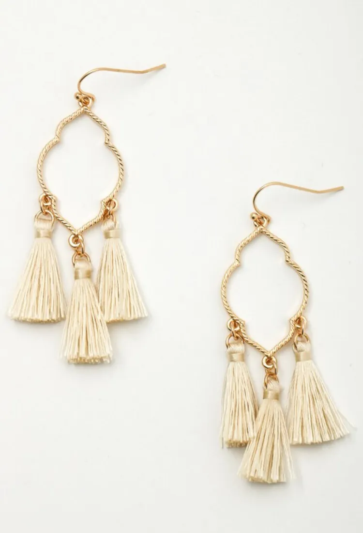 3 Tassel Earrings