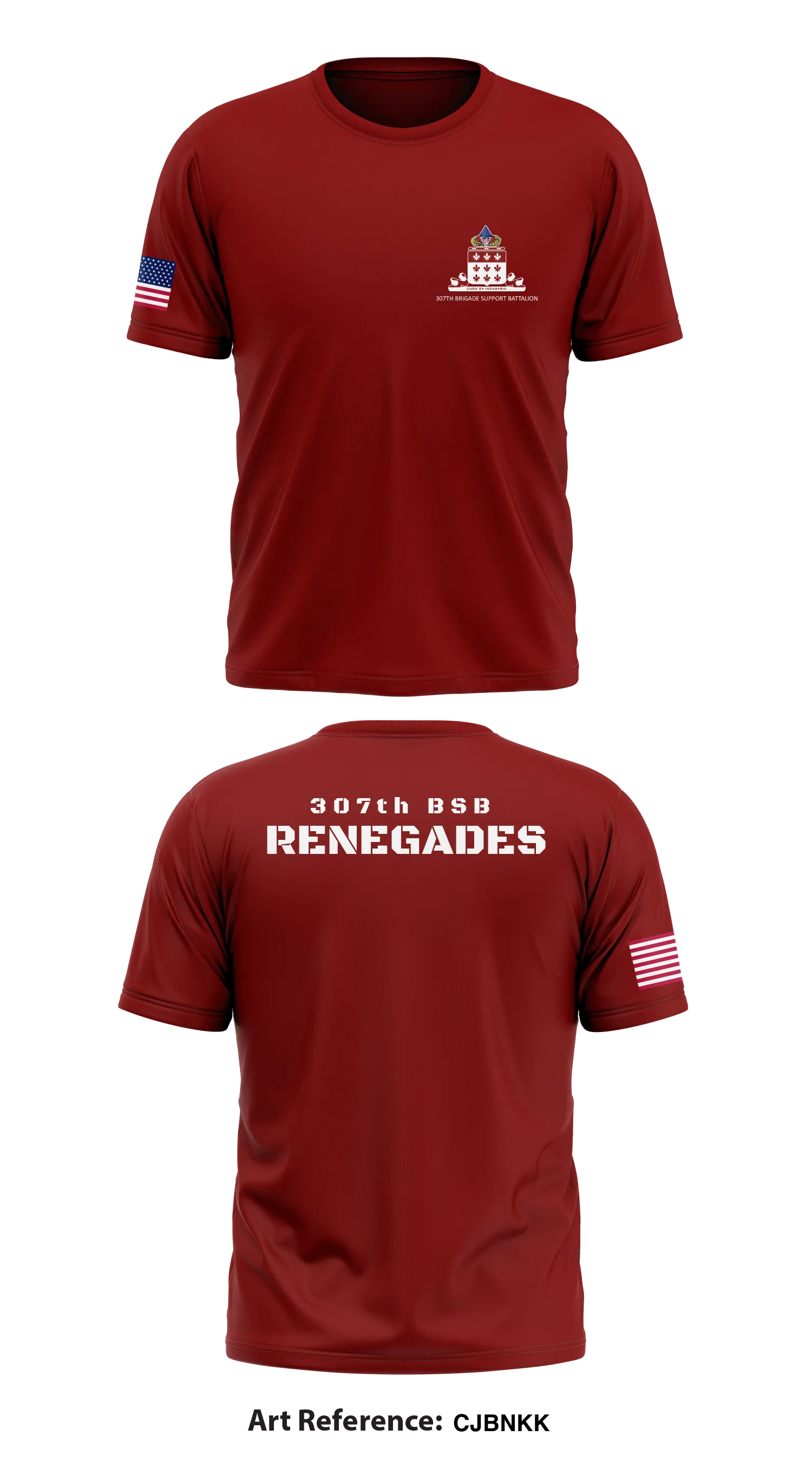 307th BSB (Renegades) Store 1 Core Men's SS Performance Tee - CjbNkk