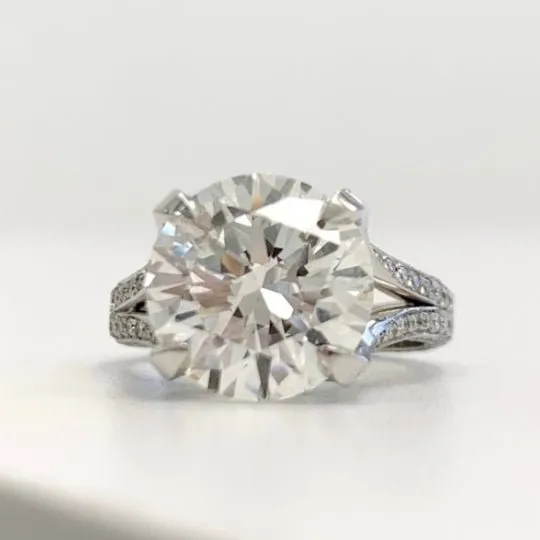 3/4 Carat Round Cut Diamond - K SI2 - 0.73ct - 211143