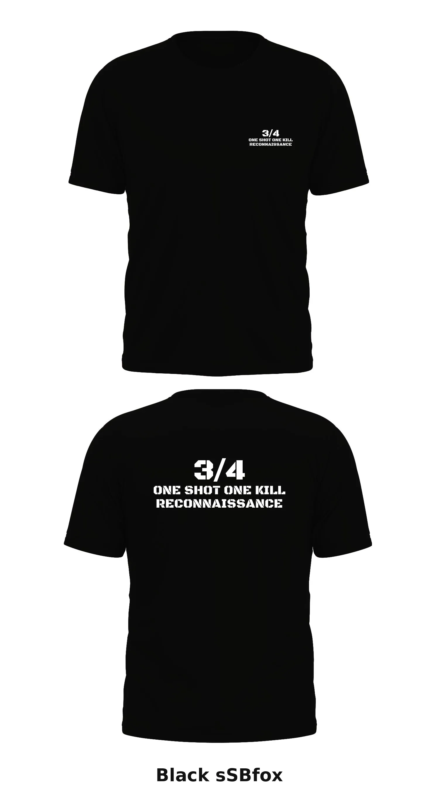 3/4  Store 1 Core Men's SS Performance Tee - sSBfox