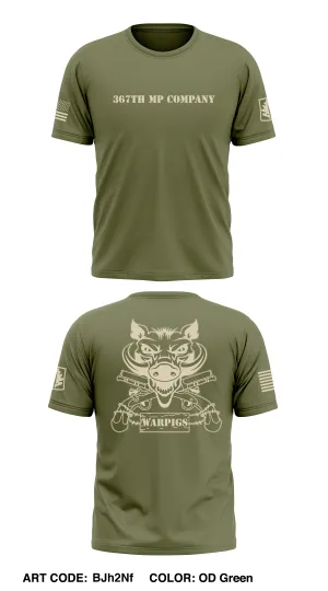 367th MP Company Store 1 Core Men's SS Performance Tee - BJh2Nf