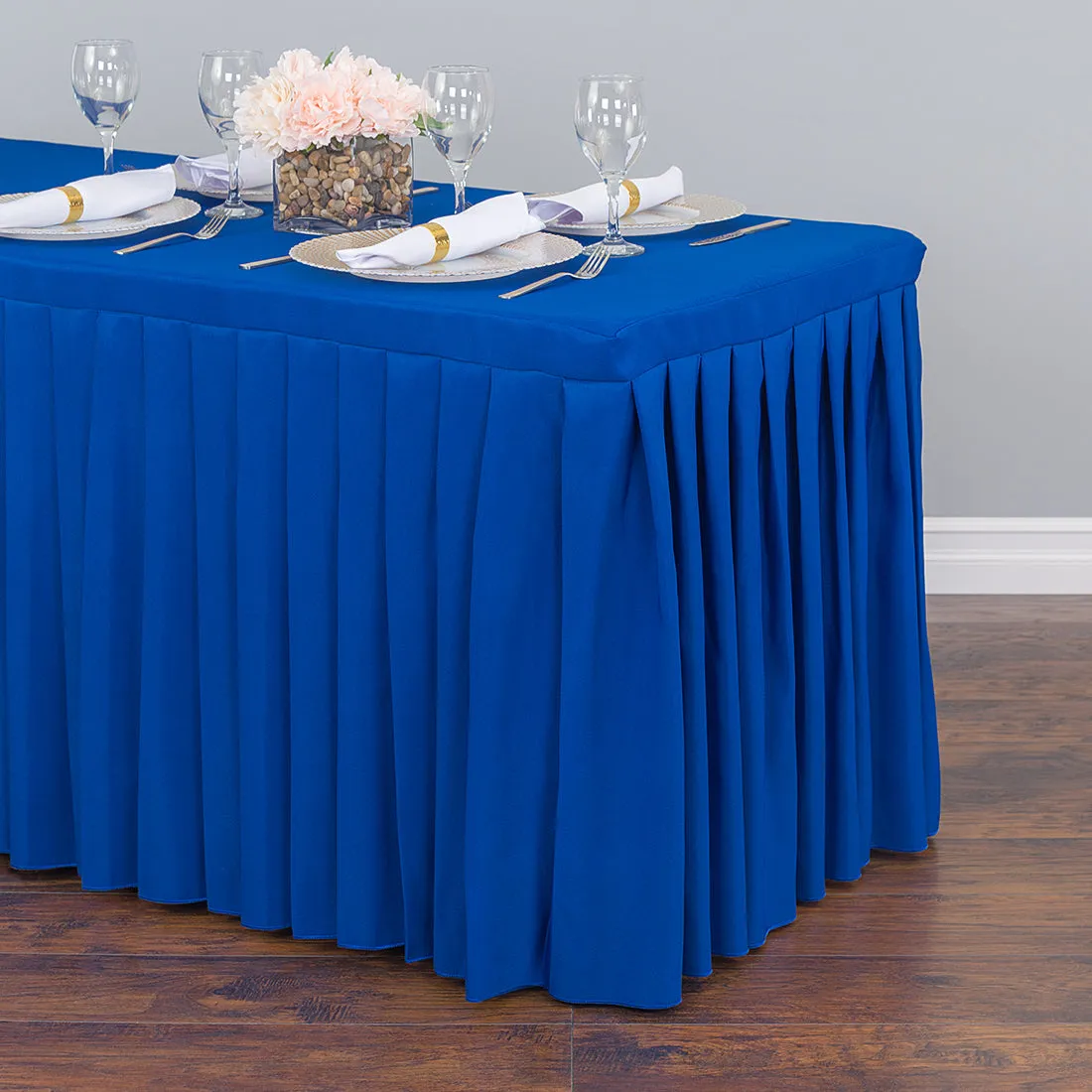 4 ft. Fitted Table Skirt  (7 Colors)