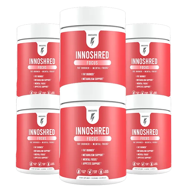 6 Bottles of Inno Shred Focus Special Offer