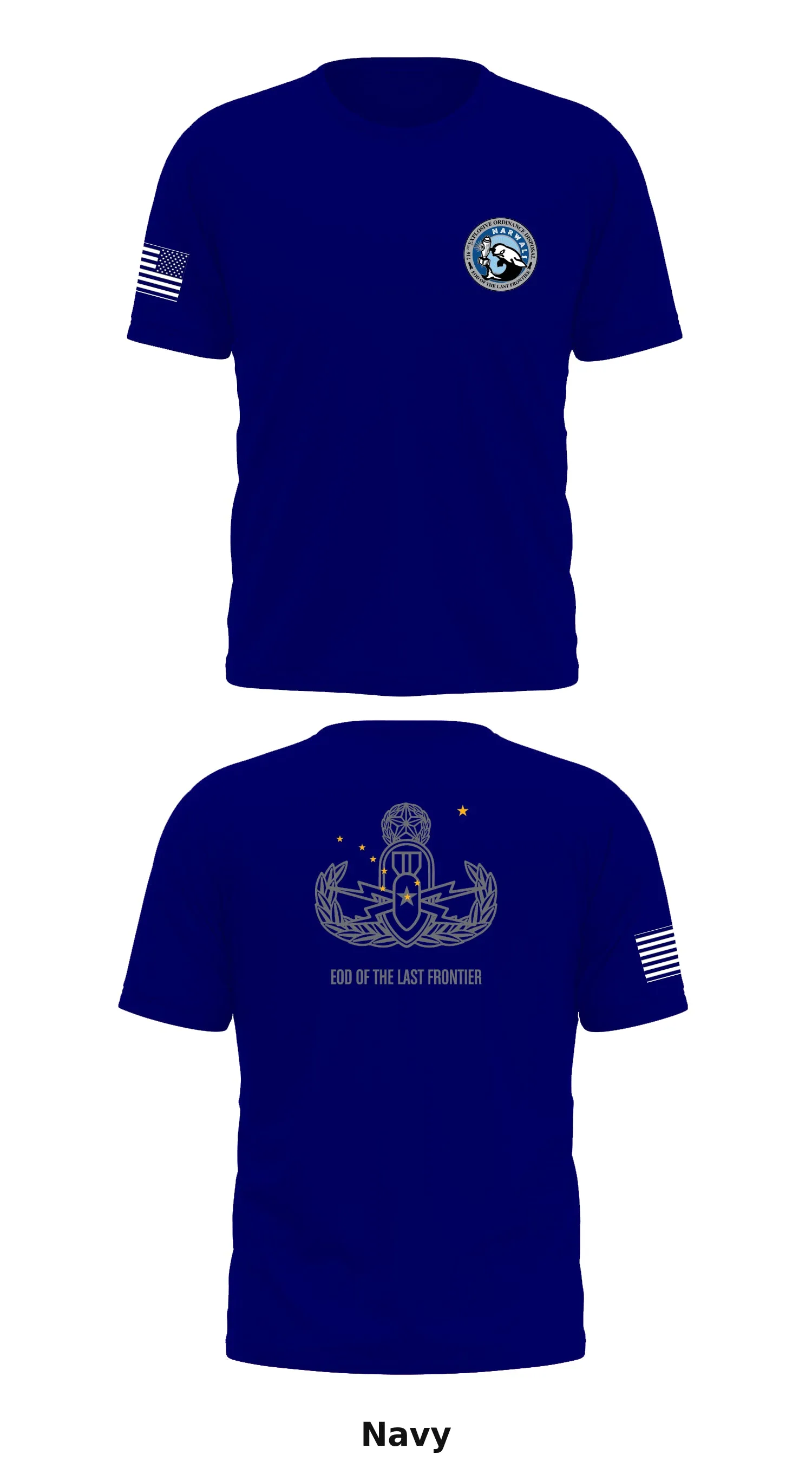 716TH EOD Store 1 Core Men's SS Performance Tee - 68943277244