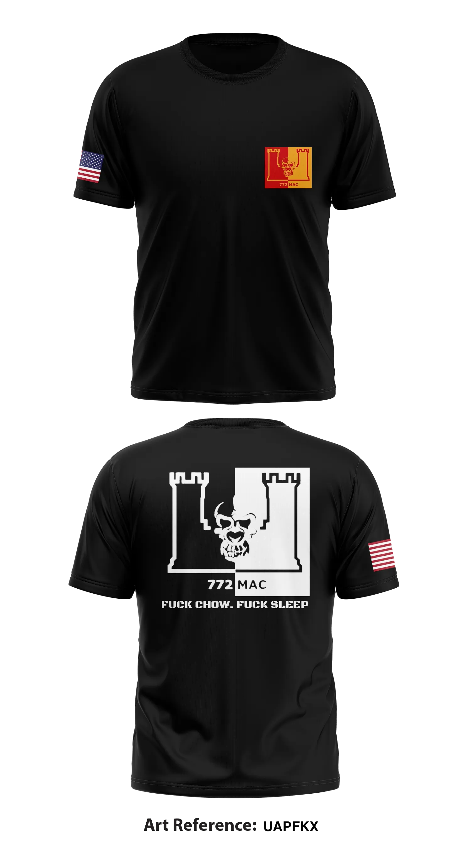 772nd engineer company Core Men's SS Performance Tee - uApFkX