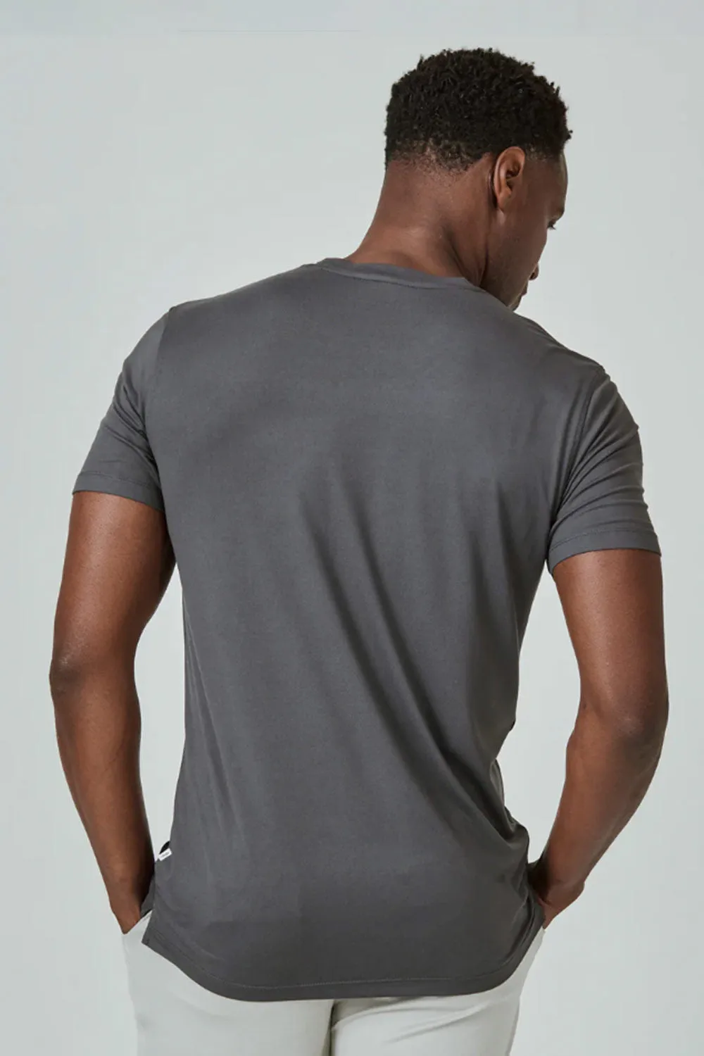 7Diamonds Core Crew T-Shirt for Men in Graphite | CSMT-4207-GRAPHITE