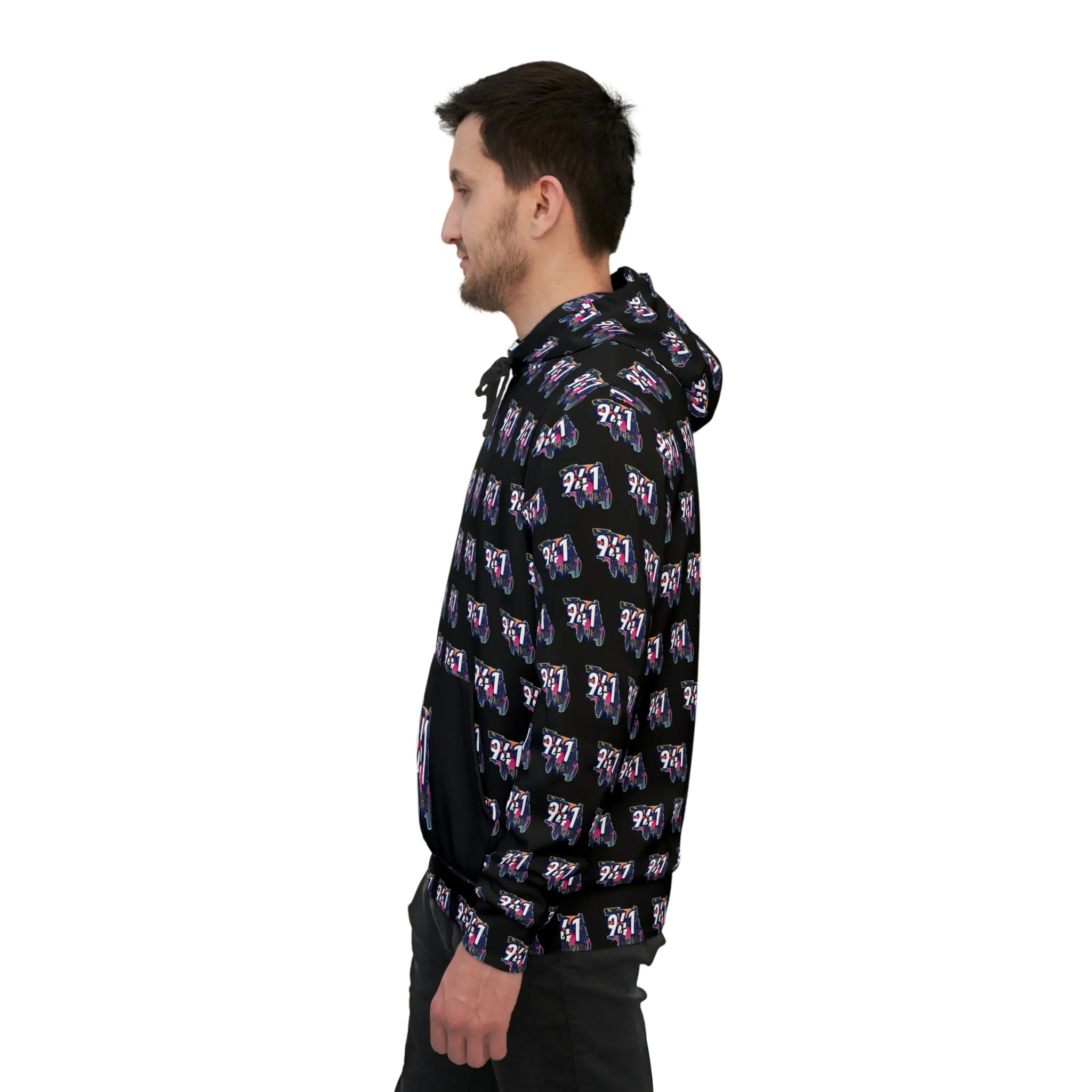 941’s Finest all over Athletic Hoodie