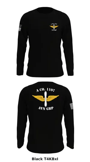 A Co. 1107 AVN GRP Store 1 Core Men's LS Performance Tee - T4KBxI