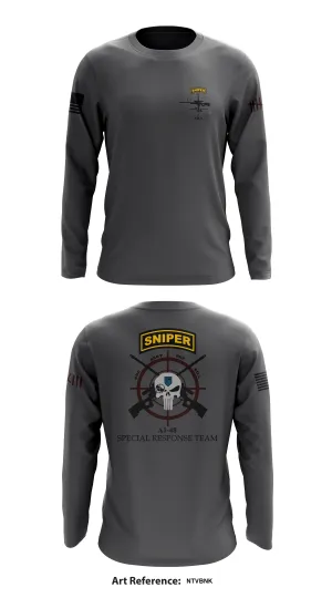 A1-48 Store 1 Core Men's LS Performance Tee - NTvBNK