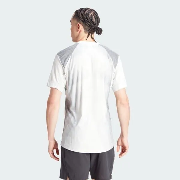 ADIDAS Melbourne Mens Pro Badminton T-Shirt - Grey