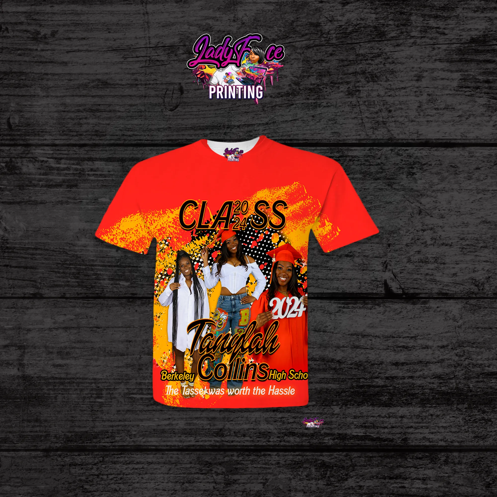 Adult 3D Print All Over Shirt