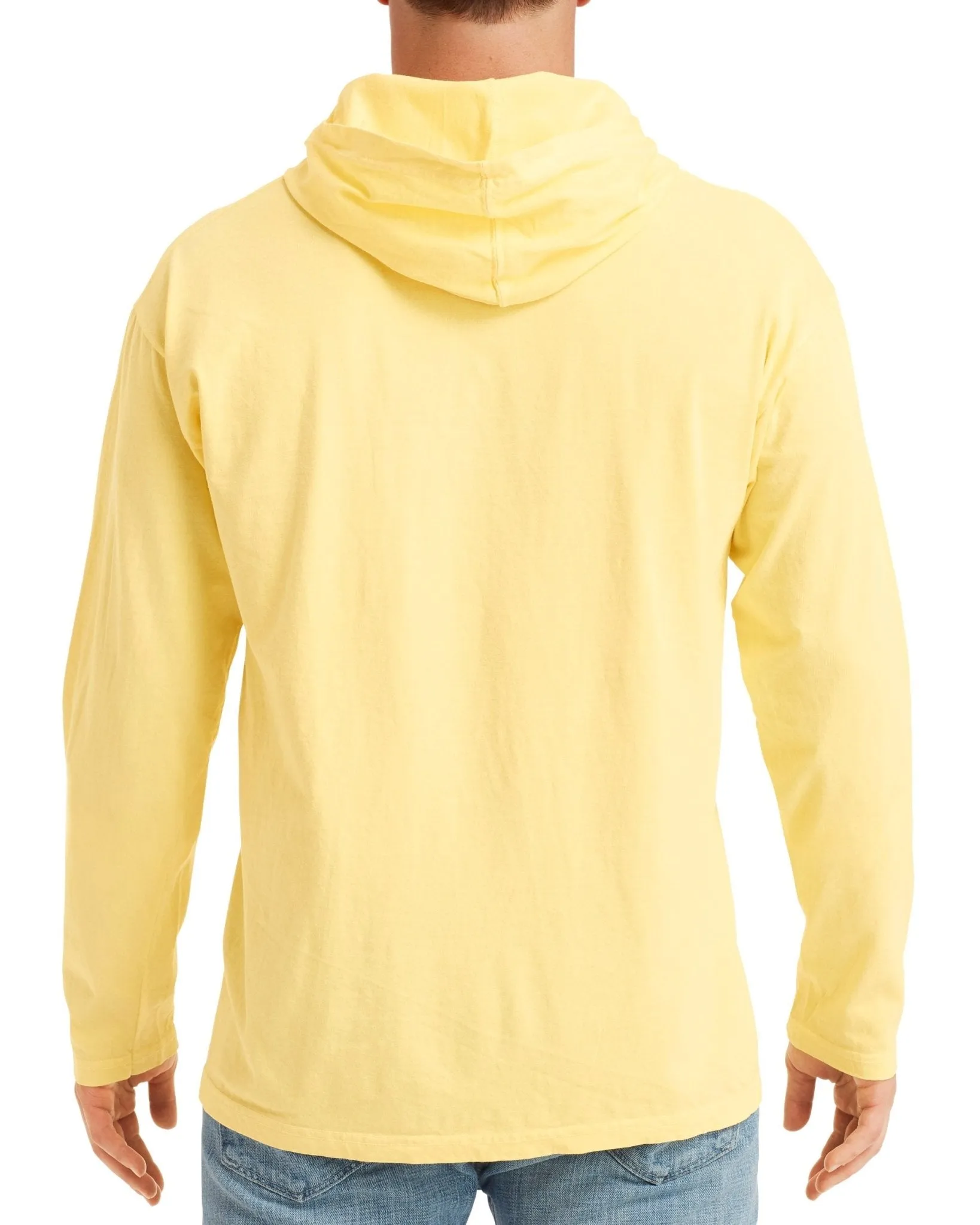 Adult Heavyweight Long Sleeve Hooded T-Shirt