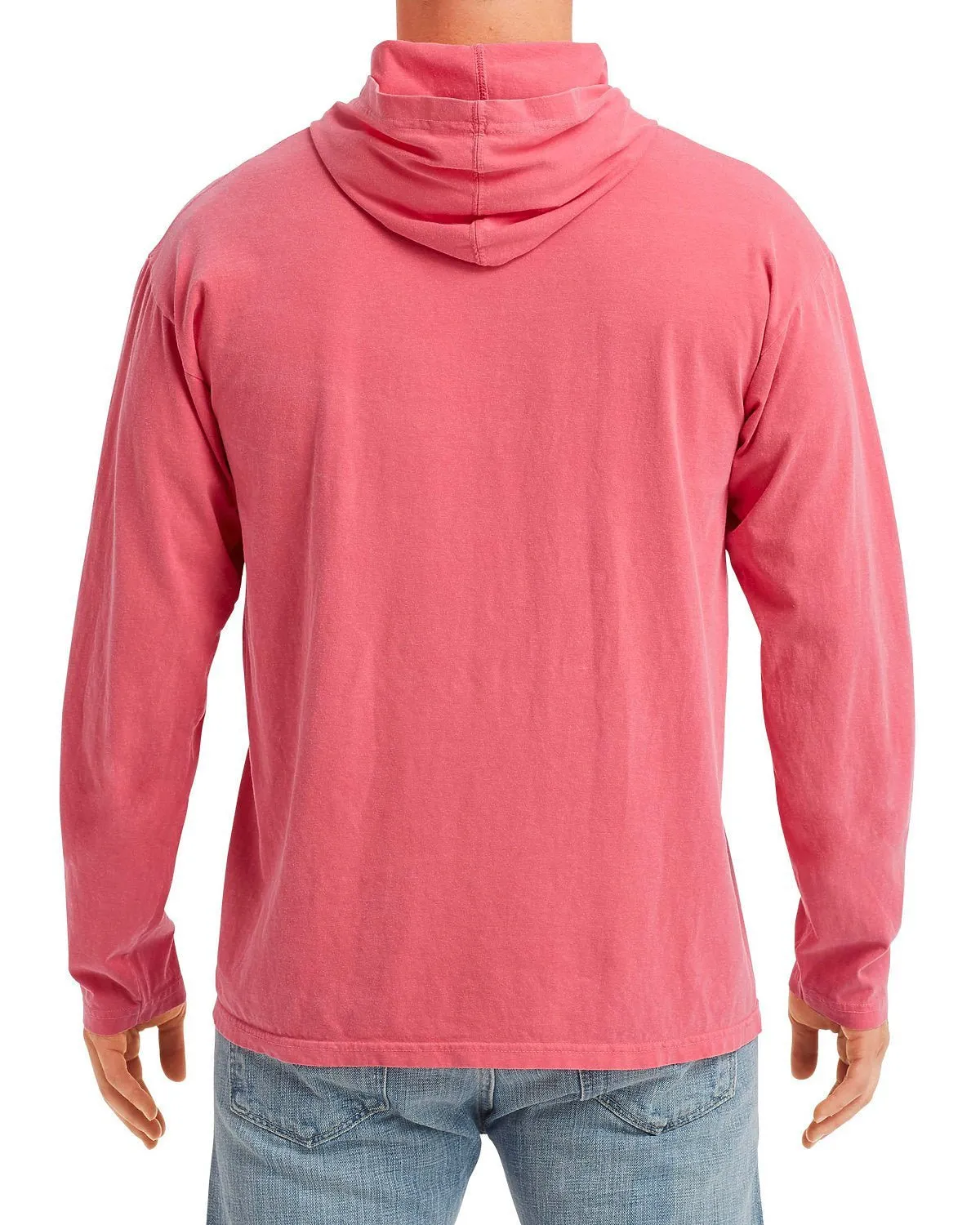 Adult Heavyweight Long Sleeve Hooded T-Shirt