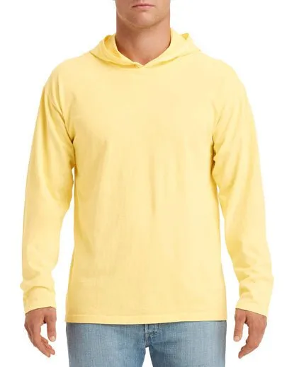 Adult Heavyweight Long Sleeve Hooded T-Shirt