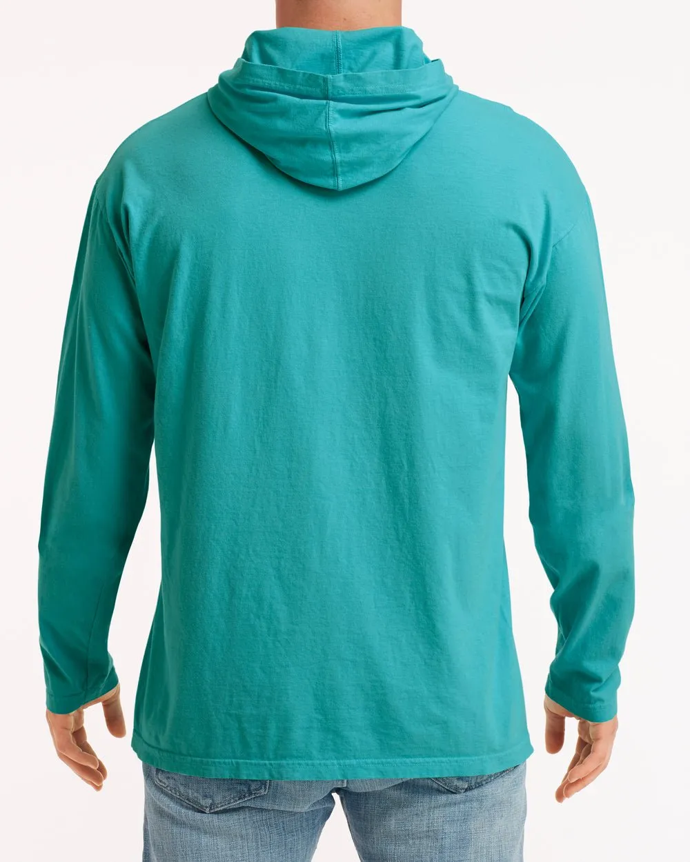 Adult Heavyweight Long Sleeve Hooded T-Shirt
