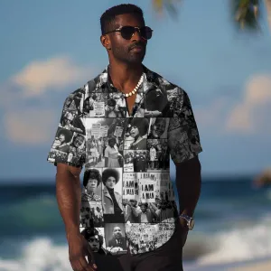 African Hawaiian Shirt Black Power Images DT02