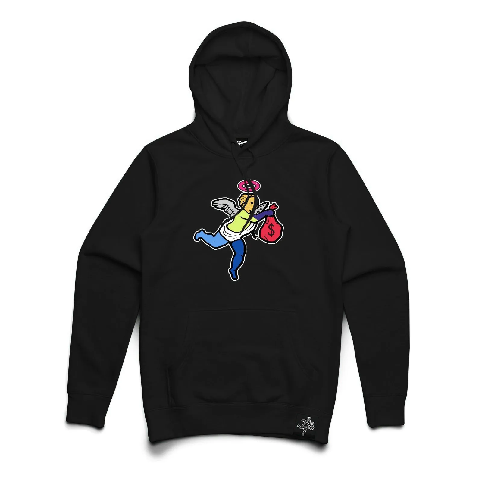 AJ5 WT ANGEL CHENILLE PATCH Hoodie - HW