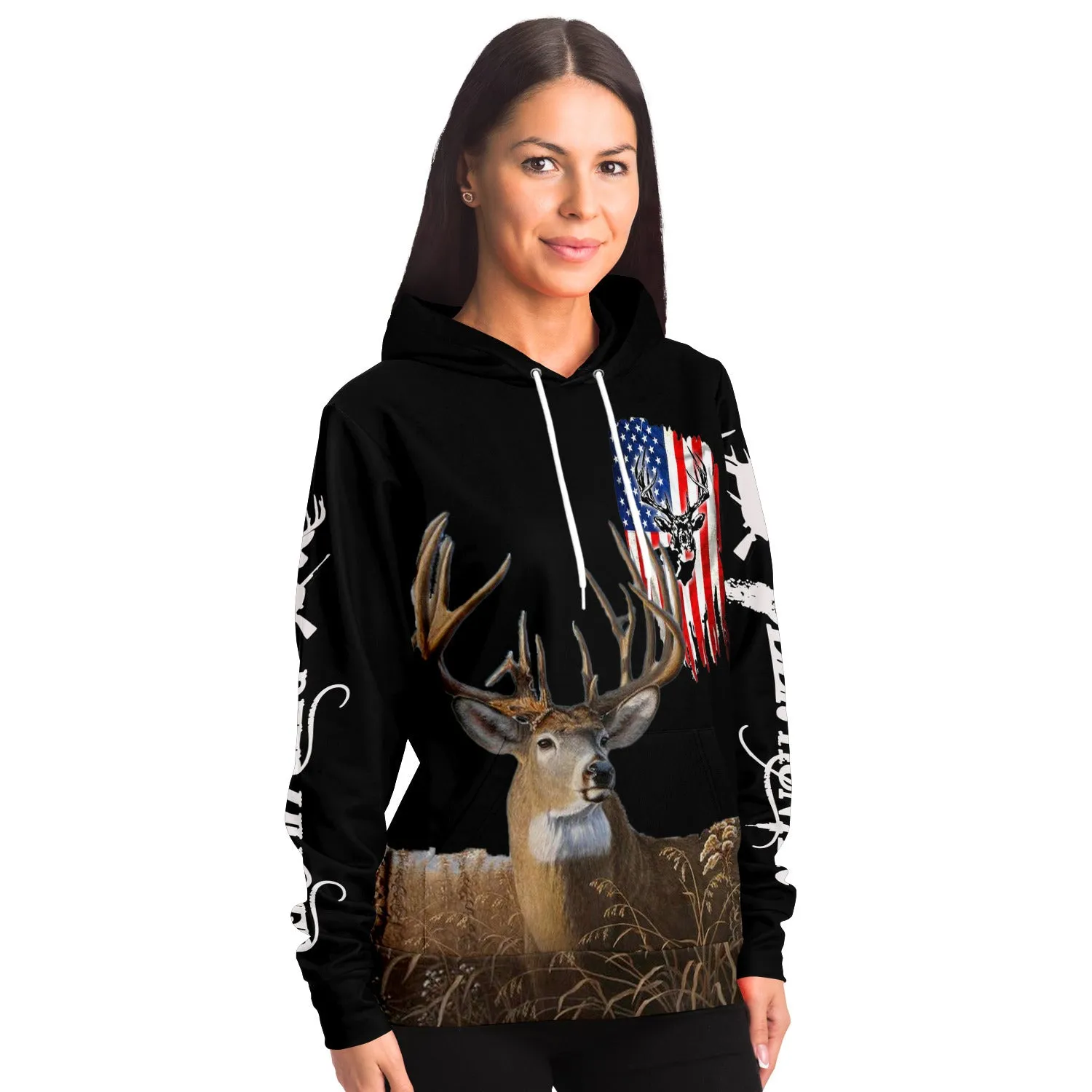 American Deer hunting Fleeced-2021
