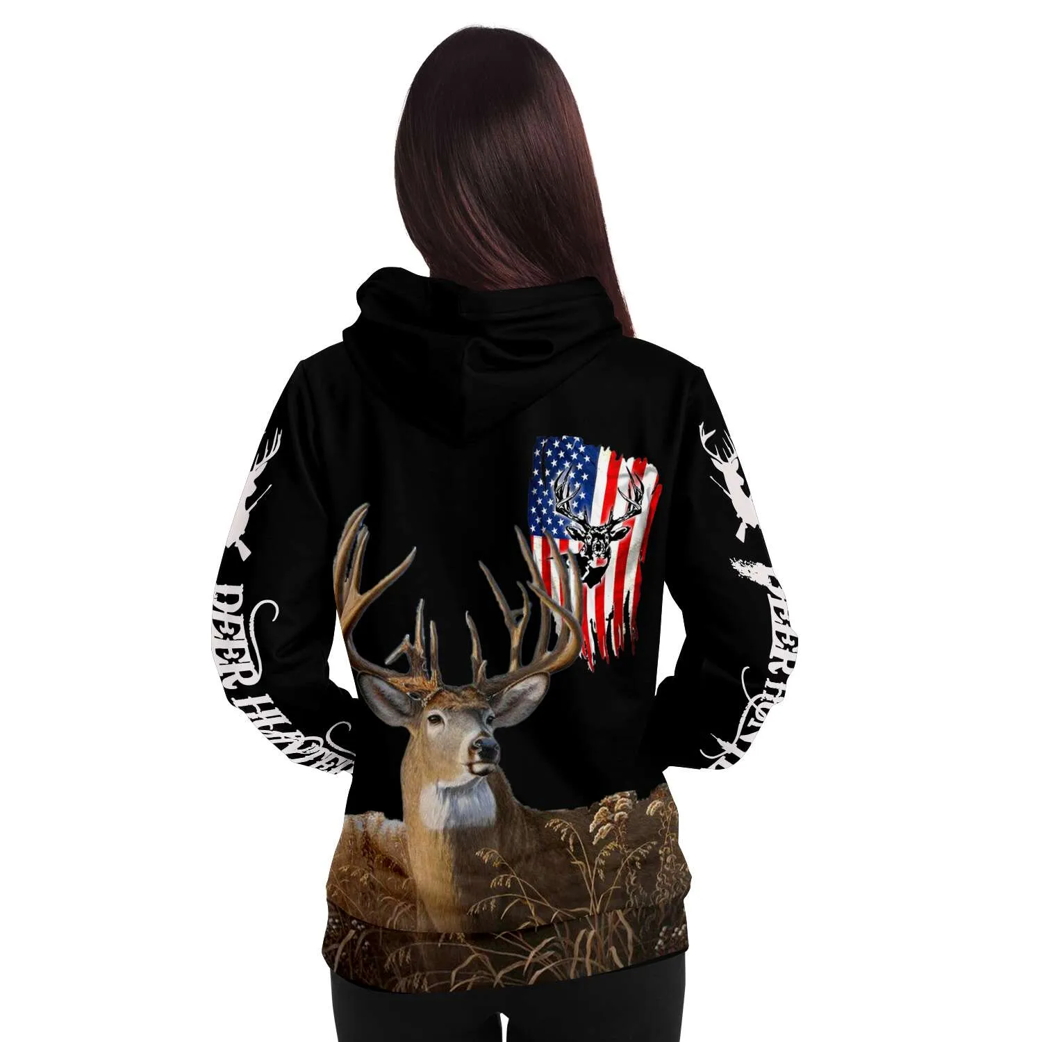 American Deer hunting Fleeced-2021