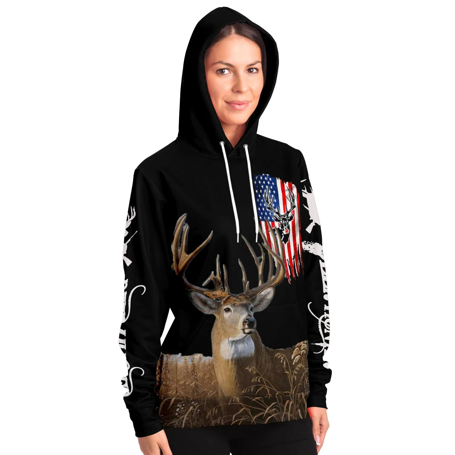 American Deer hunting Fleeced-2021