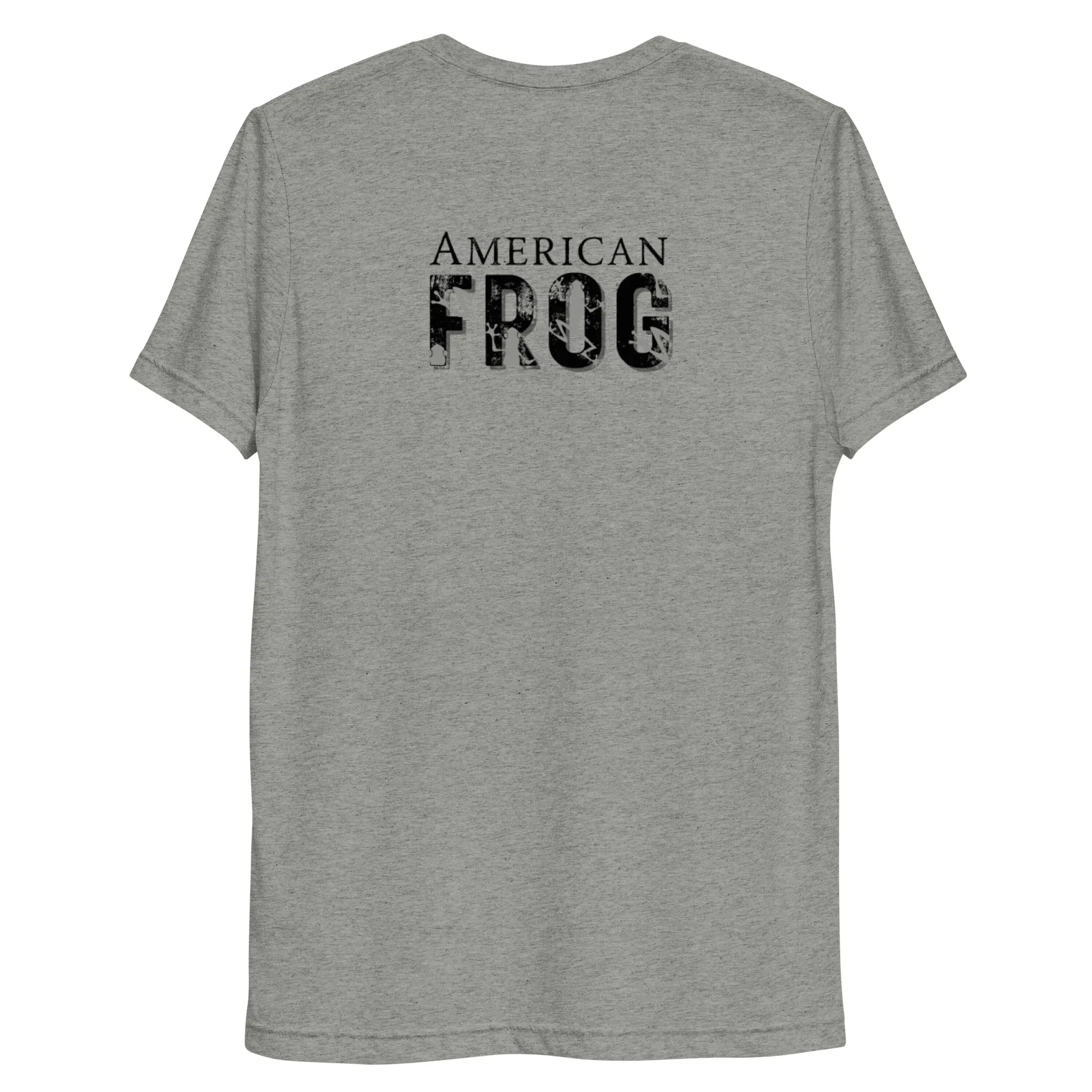 American Frog in Athletic Gray Short Sleeve T-Shirt