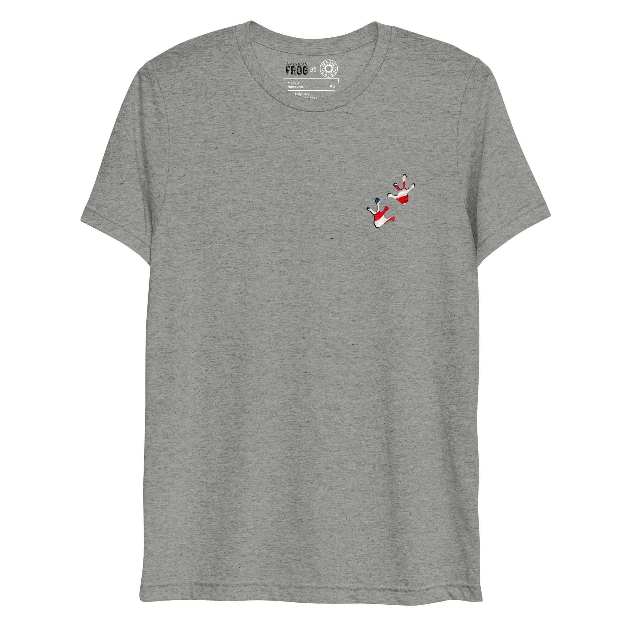 American Frog in Athletic Gray Short Sleeve T-Shirt