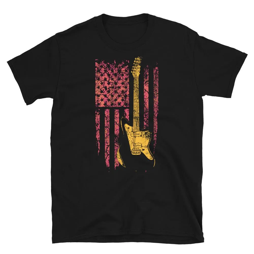 Americana J-Master Red/Orange Guitar T-Shirt