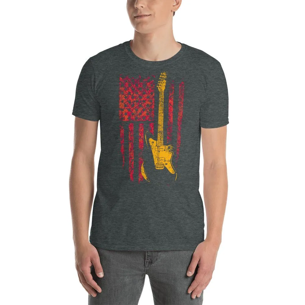 Americana J-Master Red/Orange Guitar T-Shirt
